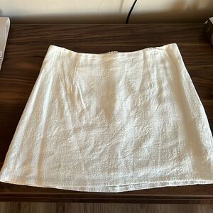 White princess Polly mini skirt